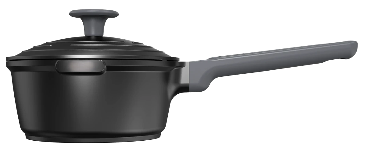 Ківш IQ Be Creative алюмінієвий 16 см (1.3 л) з кришкою (IQ-4047-16)