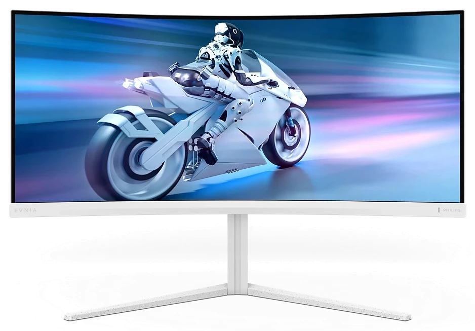 Монiтор TFT PHILIPS 34" 34M2C5501A/00 21:9 WQHD VA Curved 180Hz HDMI DP USB Ambiglow