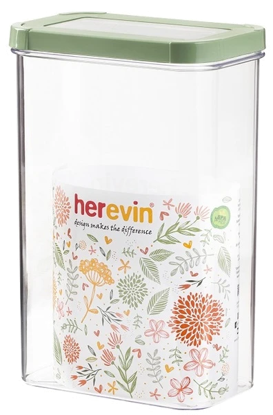 контейнер пл. HEREVIN Storage Canister-Green-Peach 2.5 л (161208-100)