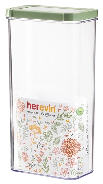 контейнер пл. HEREVIN Storage Canister-Green-Peach 3 л (161209-100)