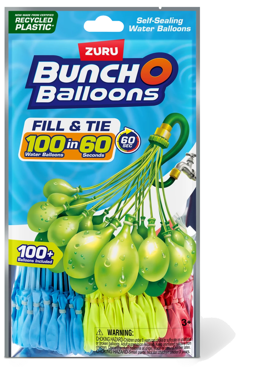Ігровий набір BUNCH O BALLOONS Водні кульки 100 шт/уп, в асортименті