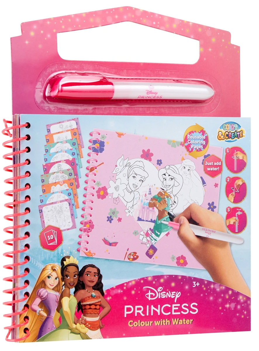 Водна розмальовка Disney Princess