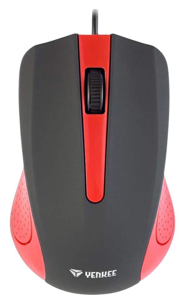 Миша YENKEE YMS 1015RD Mouse USB Suva Червоний