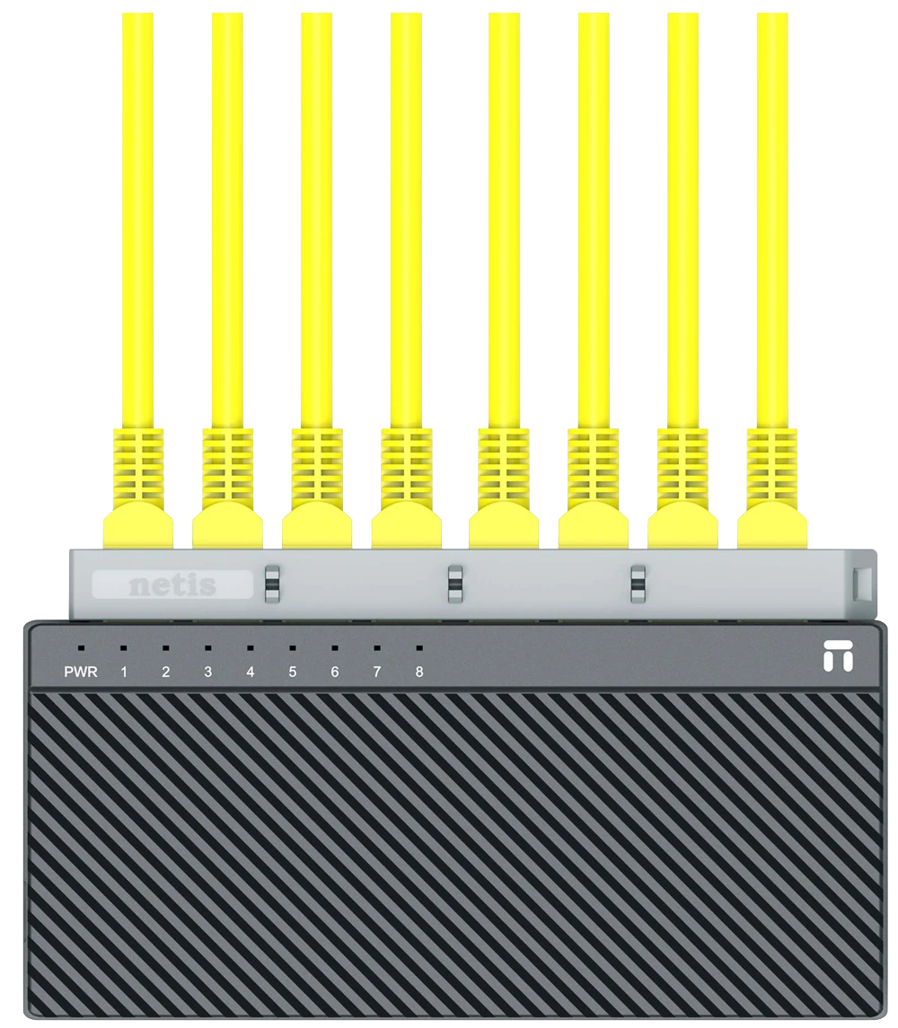 мереж.акт NETIS ST3108GC 8-портовий гігабітний комутатор