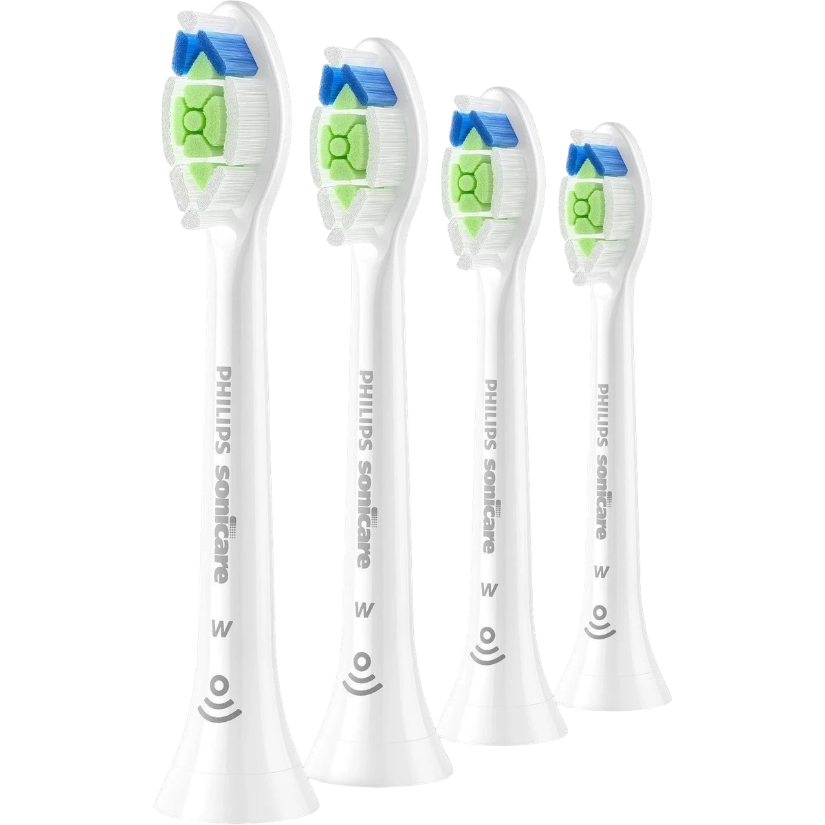 Зубна електрощітка PHILIPS HX6064/87 насадки Optimal White 4 шт