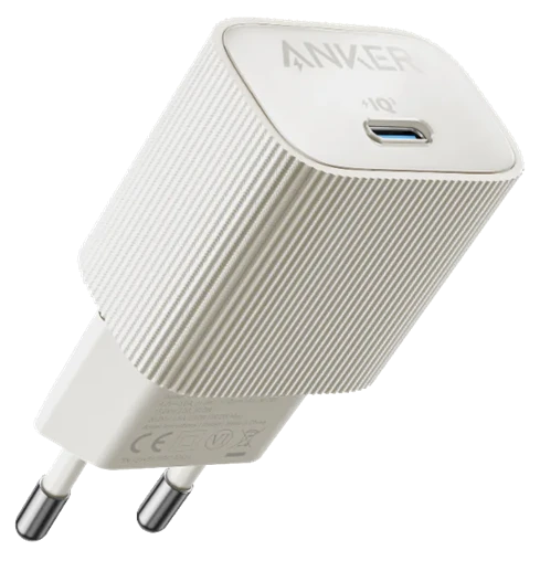 мережева зарядка ANKER PowerPort 511 Nano IV - 30W USB-C (Білий)