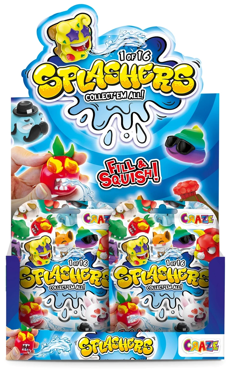 Іграшка CRAZE SPLASHERS - Колекційна фігурка, що прискає водою в асортименті
