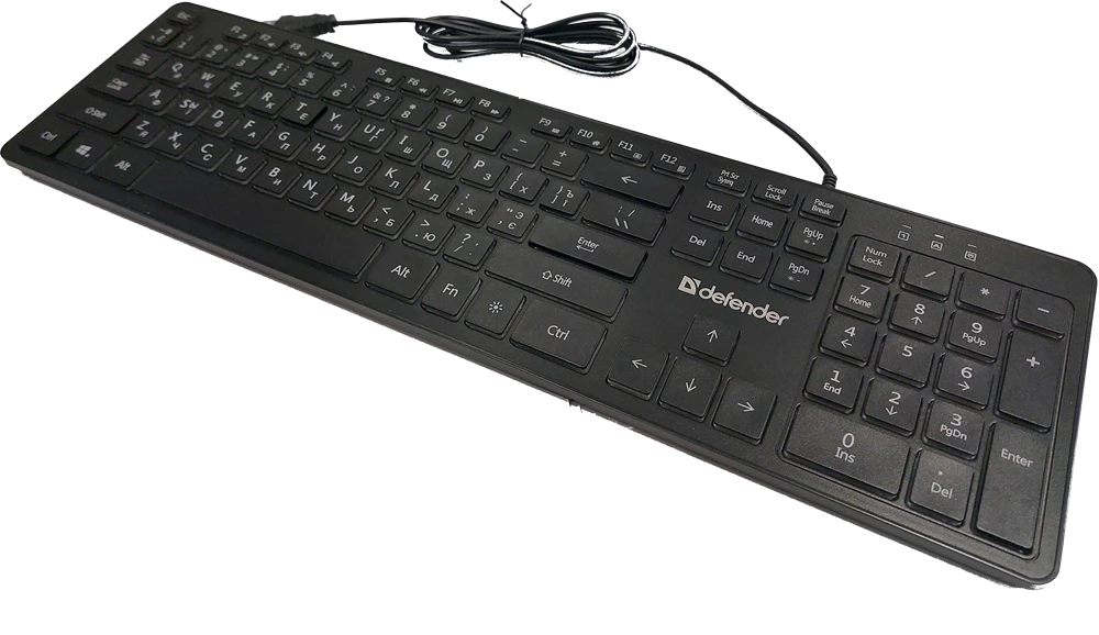 Клавіатура DEFENDER (450790) Balance LQ, чорна, USB