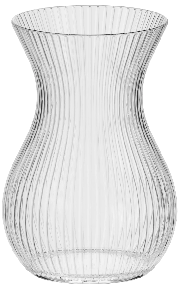 Ваза TRENDGLASS ASTA RIBS /18 см (35446)