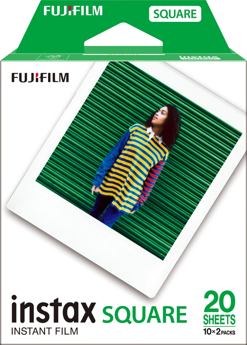 Картридж з фотопапером моментальної фотографії INSTAX SQUARE FILM EU 10X2/PK