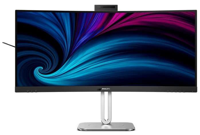 Монiтор TFT PHILIPS 34" 34B2U6603CH/00 21:9 VA Curved WQHD 120Hz WebCam Thunderbolt 4