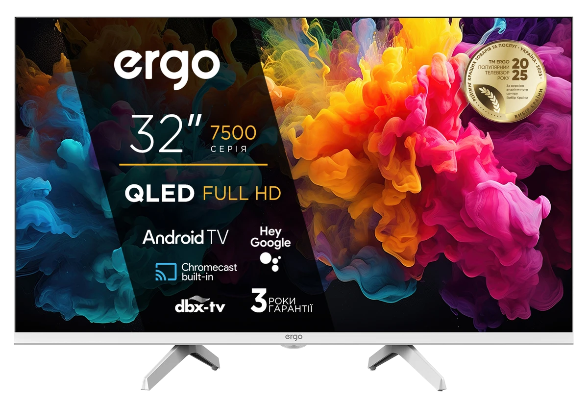 Телевізор ERGO 32JFQ7510 рідкокристалічний