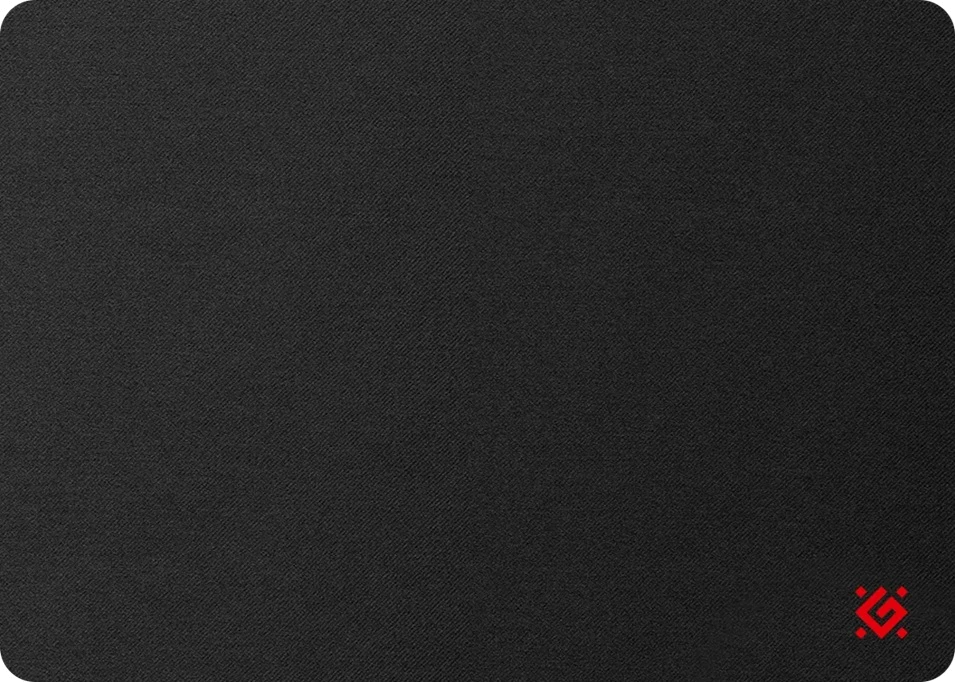 Килимок для мишi DEFENDER Black S 250х350х3мм (50017)