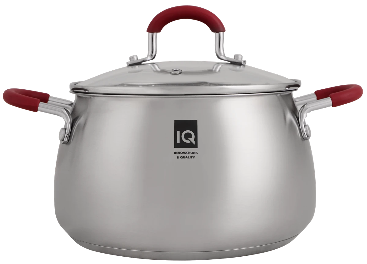 Каструля IQ Be Royal 24 см (5.2 л) з кришкою (IQ-2051-24)