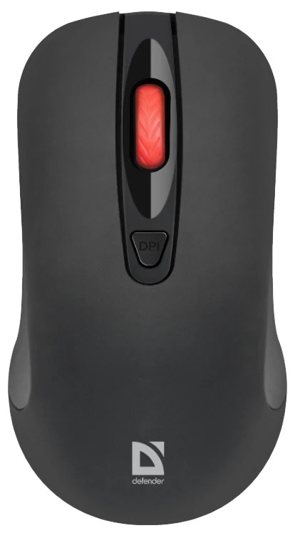 Миша DEFENDER (52195) Nexus MS-195, Чорний