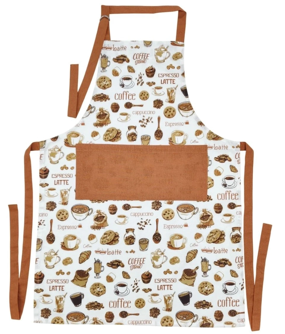 Кухонний текстиль SOHO ФАРТУХ 60*84см бавовна 100% Cofee