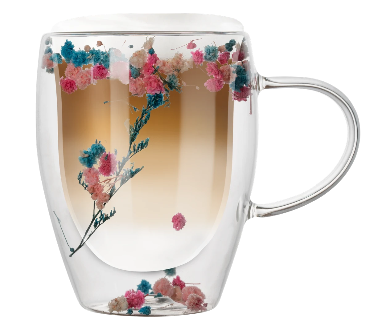 Чашка RINGEL Guten Morgen Blume подвійна стінка 350 мл 3 (RG-0002/350 3)