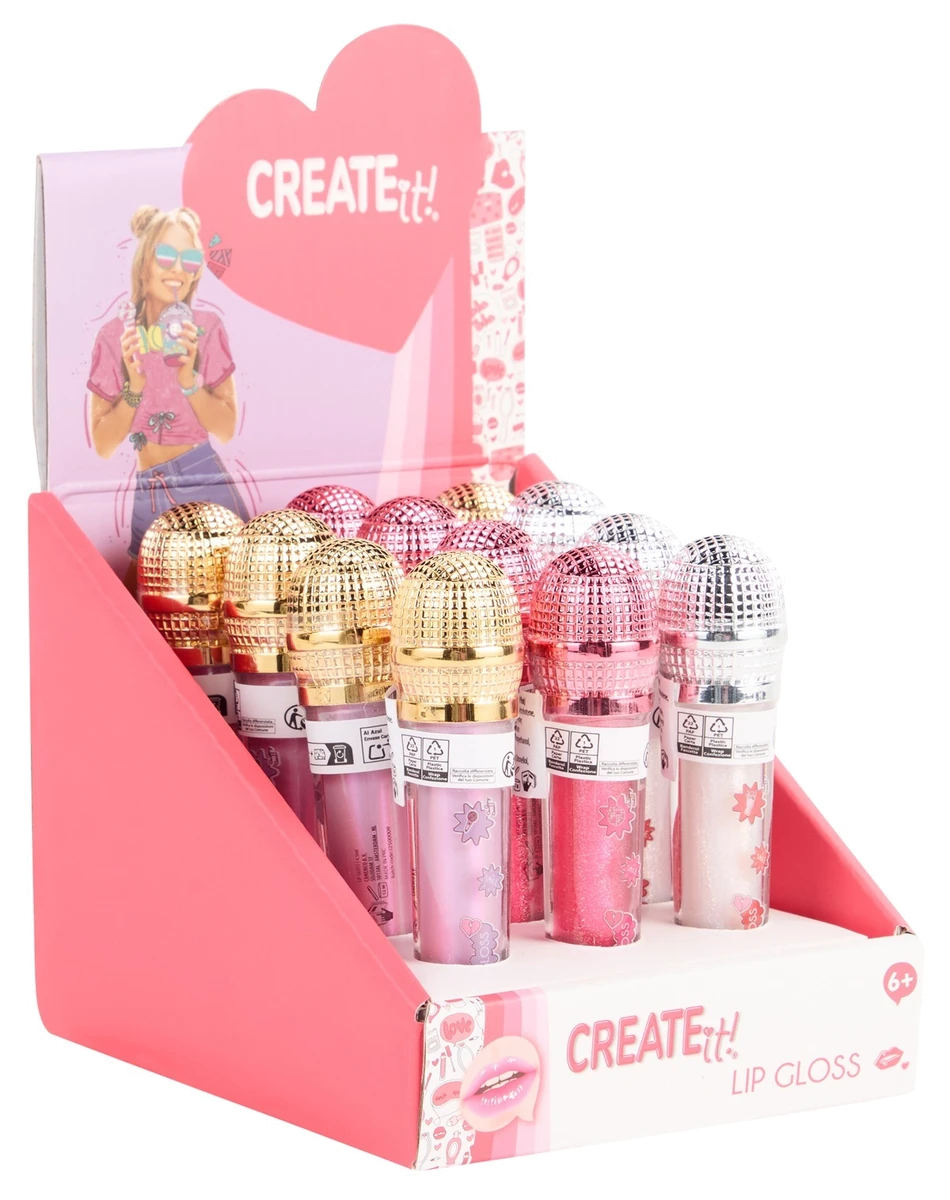 Блиск для губ Мікрофон CREATE IT! в асортименті