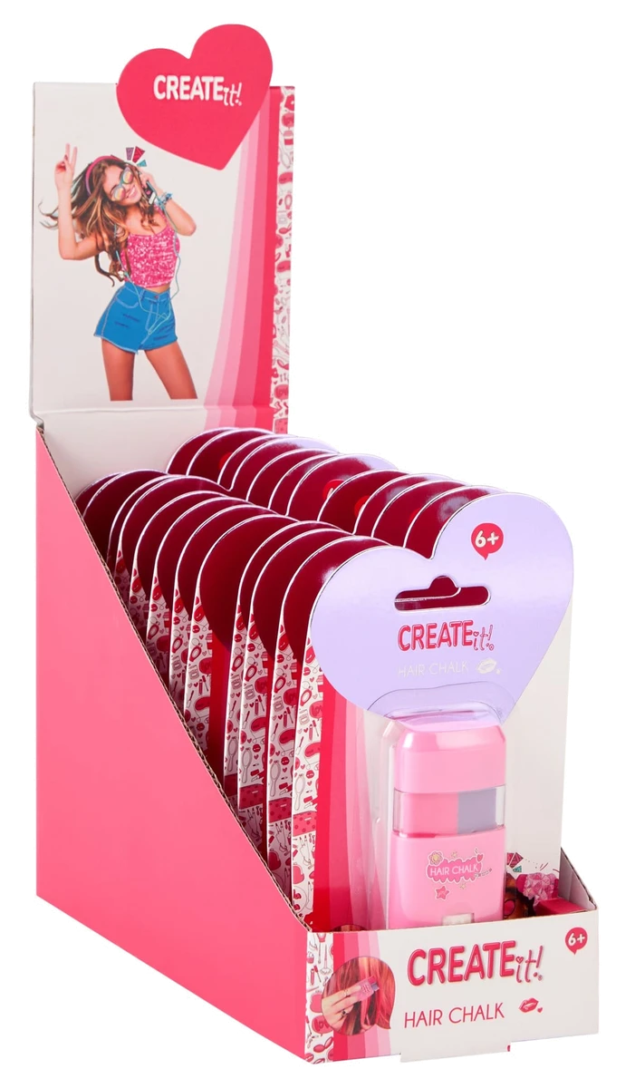 Кольорова крейда для волосся CREATE IT! в асортименті