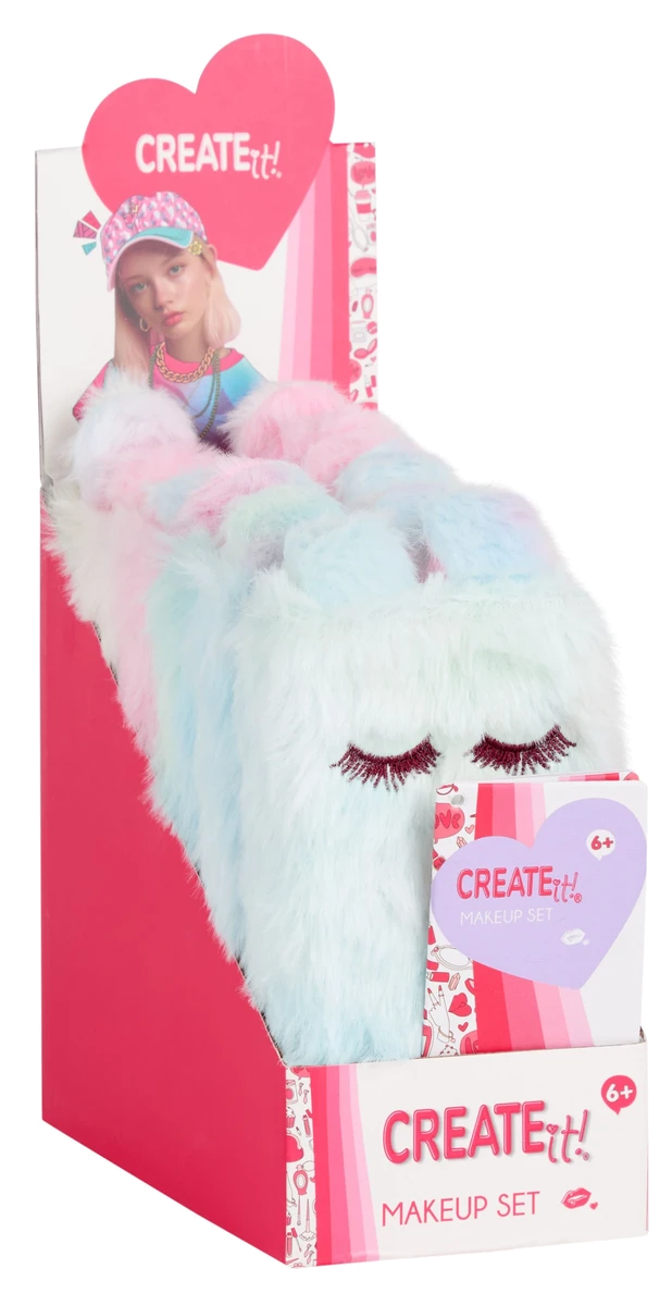 Набір для макіяжу CREATE IT! Пухнастий на магніті