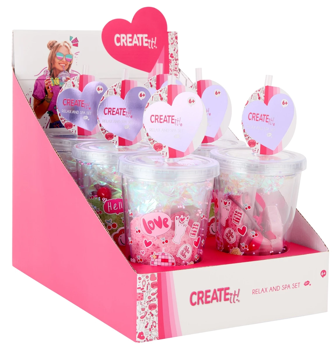 Набір для СПА CREATE IT! в стаканчику в асортименті