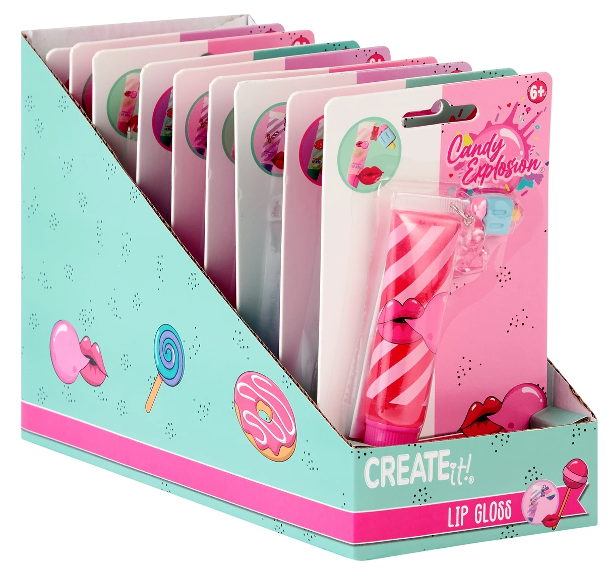 Блиск для губ CREATE IT! CANDY у тубі в асортименті