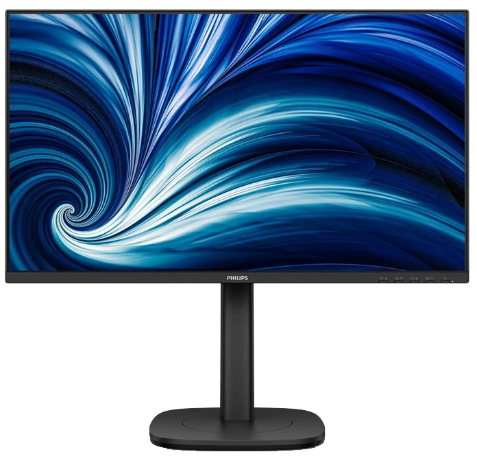 Монiтор TFT PHILIPS 23.8" 24B2N3200J/00 IPS FHD 120hz VGA HDMI DP USB Pivot MM TCO Black