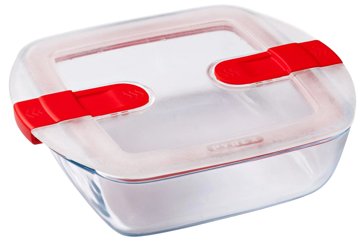 Форма с/к PYREX CK&HT форма д/запік. прям 23х15х7см (1.2л) з фіксат. кр. (215PH00/7645)