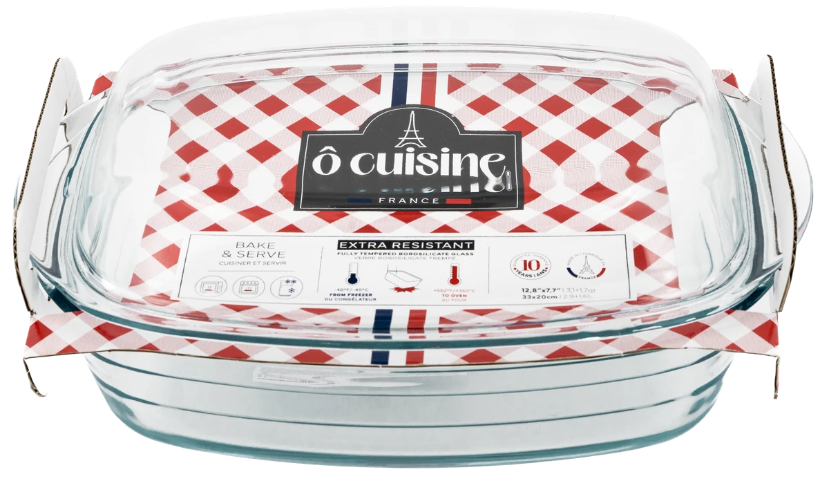 Каструля с/к O CUISINE прямокутна. 2.9л +1.6л (465AC00/2043)