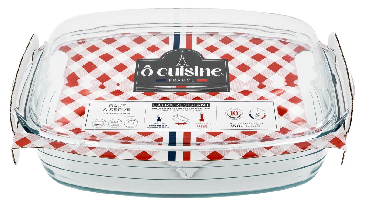 Каструля с/к O CUISINE прямокутна 4.4л + 2.3л (466AC00/2043)
