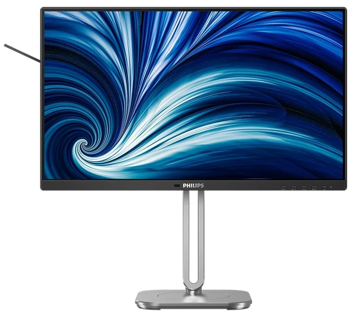 Монiтор TFT PHILIPS 23.8" 24B2N4200/00 IPS FHD 120Hz 300nit VGA HDMI DP USB Pivot MM Black