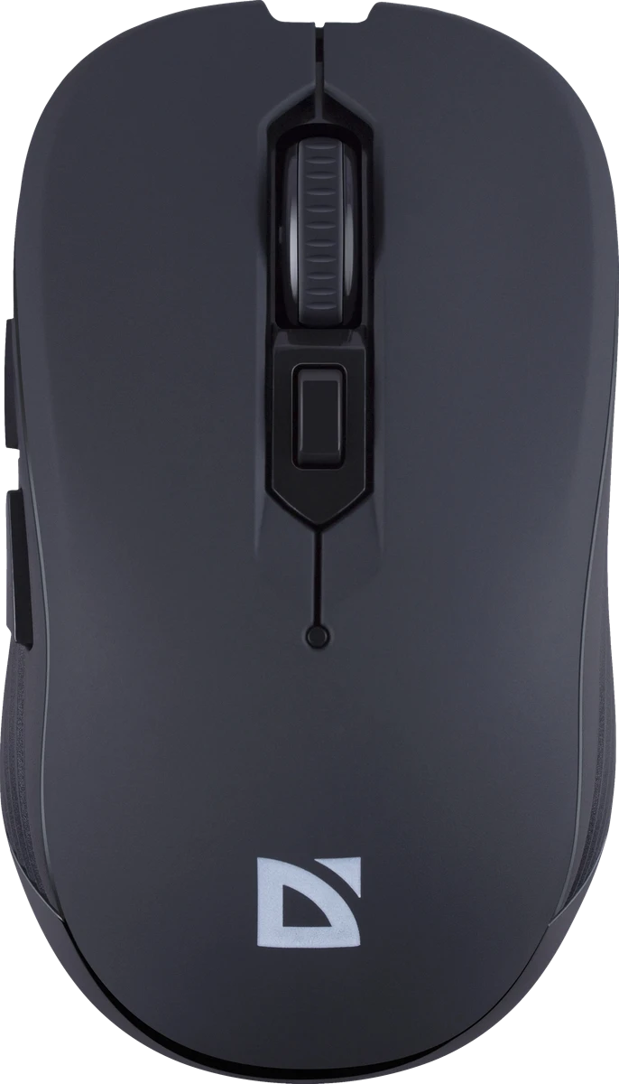 Миша DEFENDER (52105) Gassa MM-105, Wireless, 800-1600dpi, тиха, чорний
