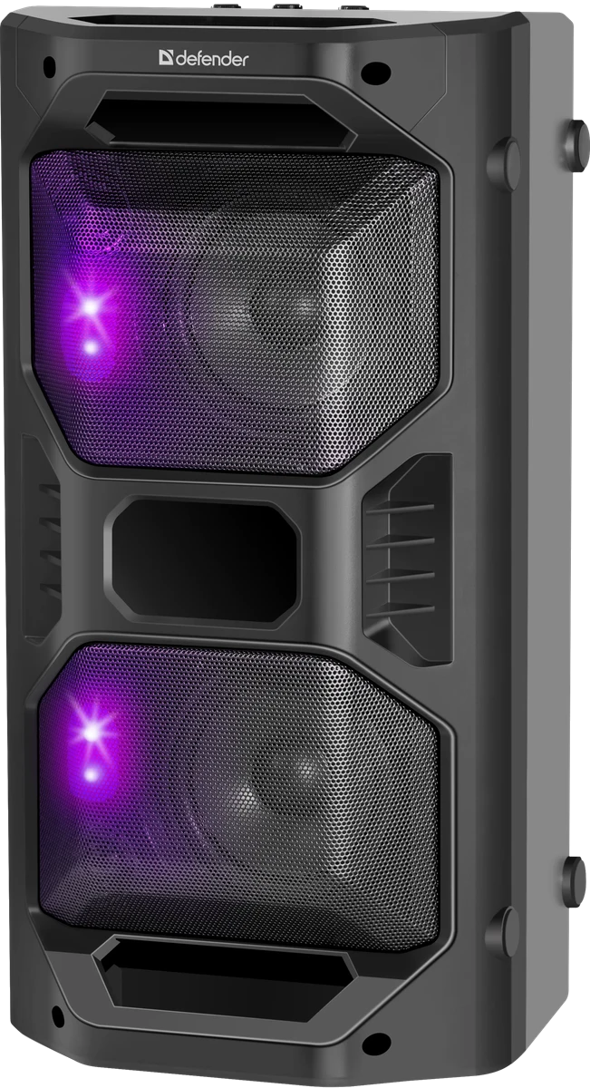Портативна акустика DEFENDER (65109) Rage 50 W, Light/BT/FM/USB/LED/TWS, black