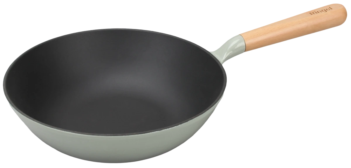 Сковорода RINGEL PrimaVERA чавунна WOK 26 см б/кришки (RG-1147-26/w ci)