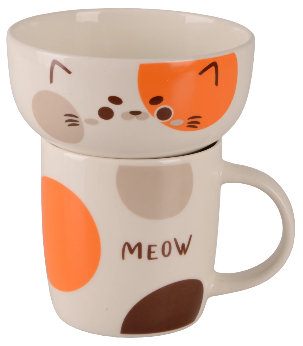 Набір посуду дит. Limited Edition HAPPY CAT /НАБІР/ 2 пр. / в упаковці (JSD05)