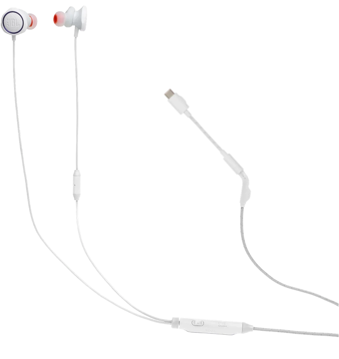 Навушники JBL QUANTUM 50C White (JBLQTUM50CWHT)