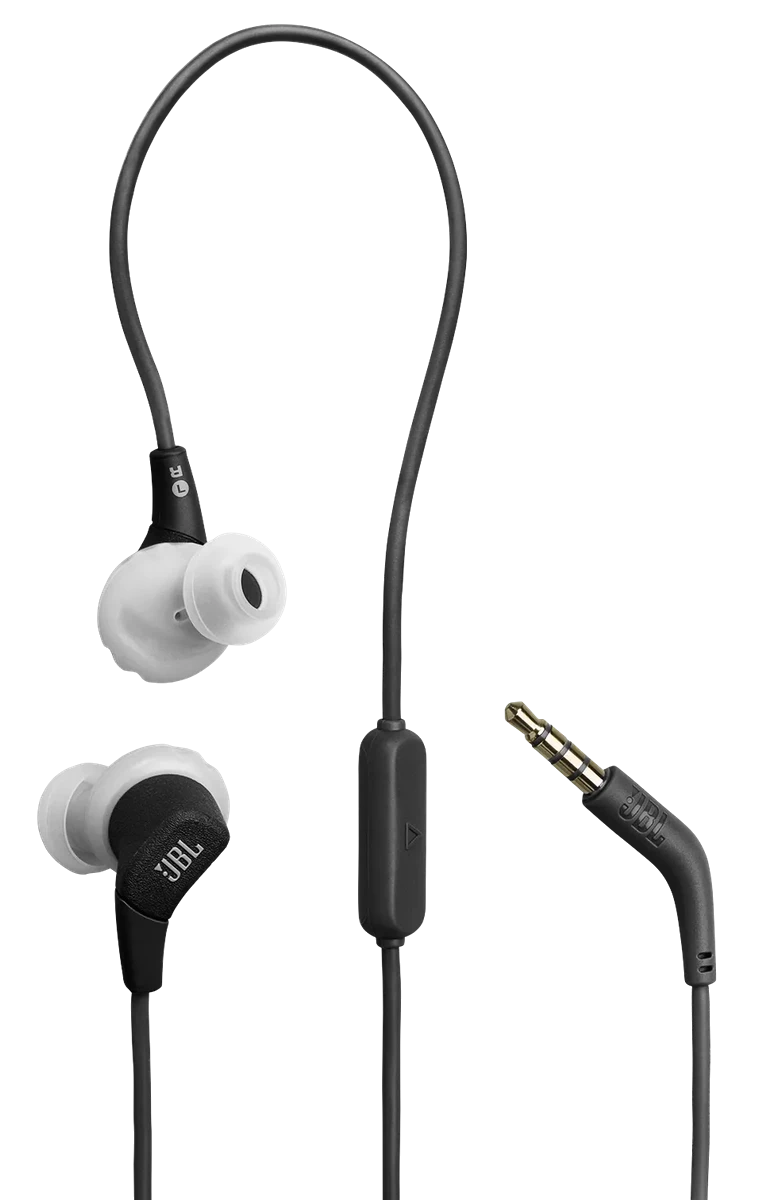 Навушники JBL ENDURANCE RUN 3 Wired Black/Grey (JBLENDURRUN3BLKG)