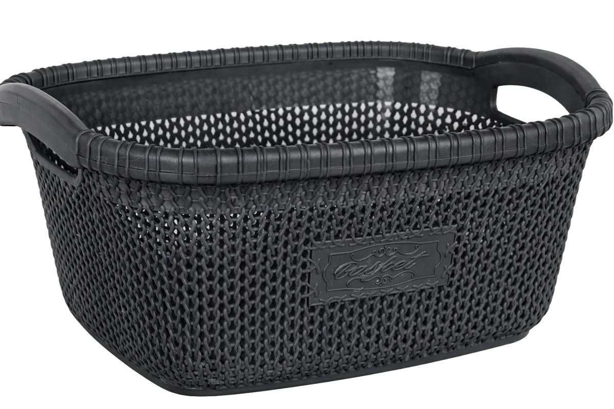 Корзина д/білизни VIOLET HOUSE 1003 Виолетта ANTHRACITE б/кр. 28 л (1003 Виолетта ANTHRACITE б/кр. 28 л)