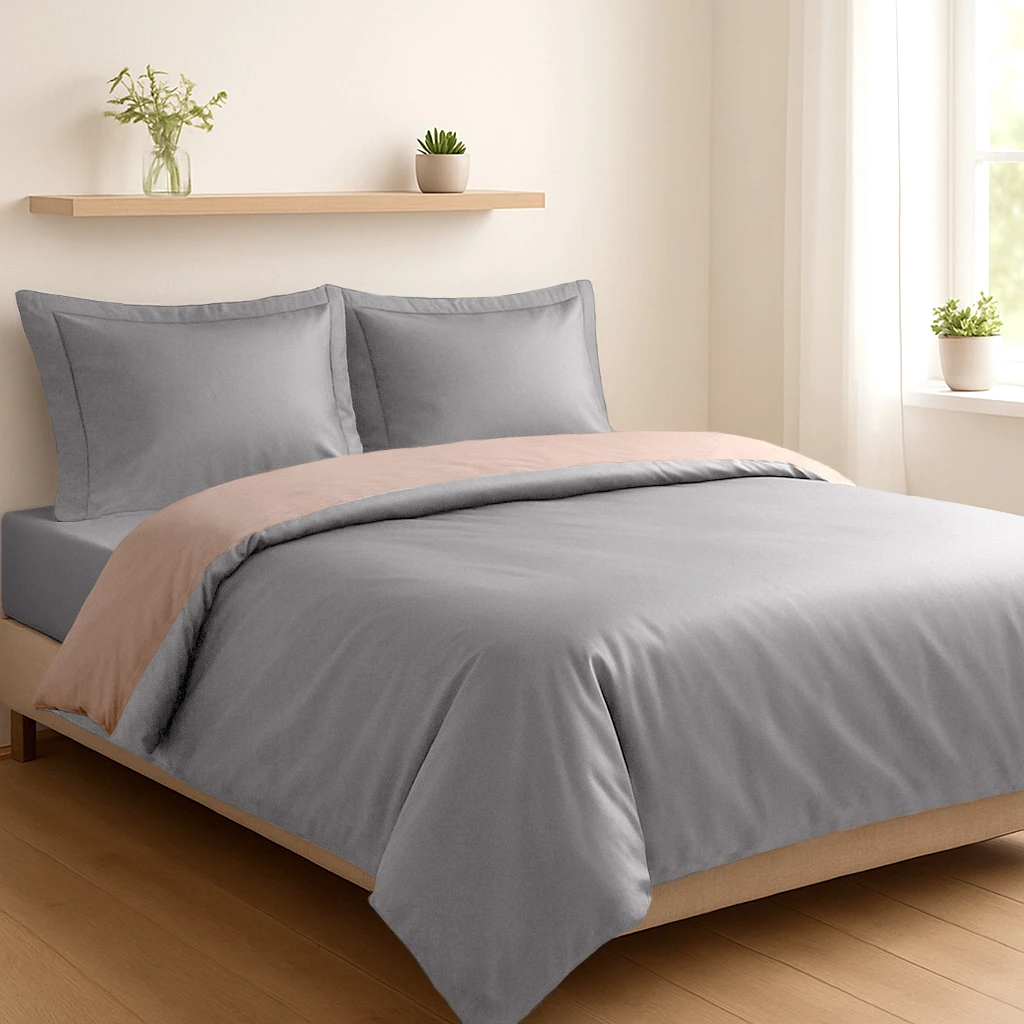 Комплект SOHO Комплект пост.білизни Сімейний Duet 2шт-150*200 Ivory/Grey