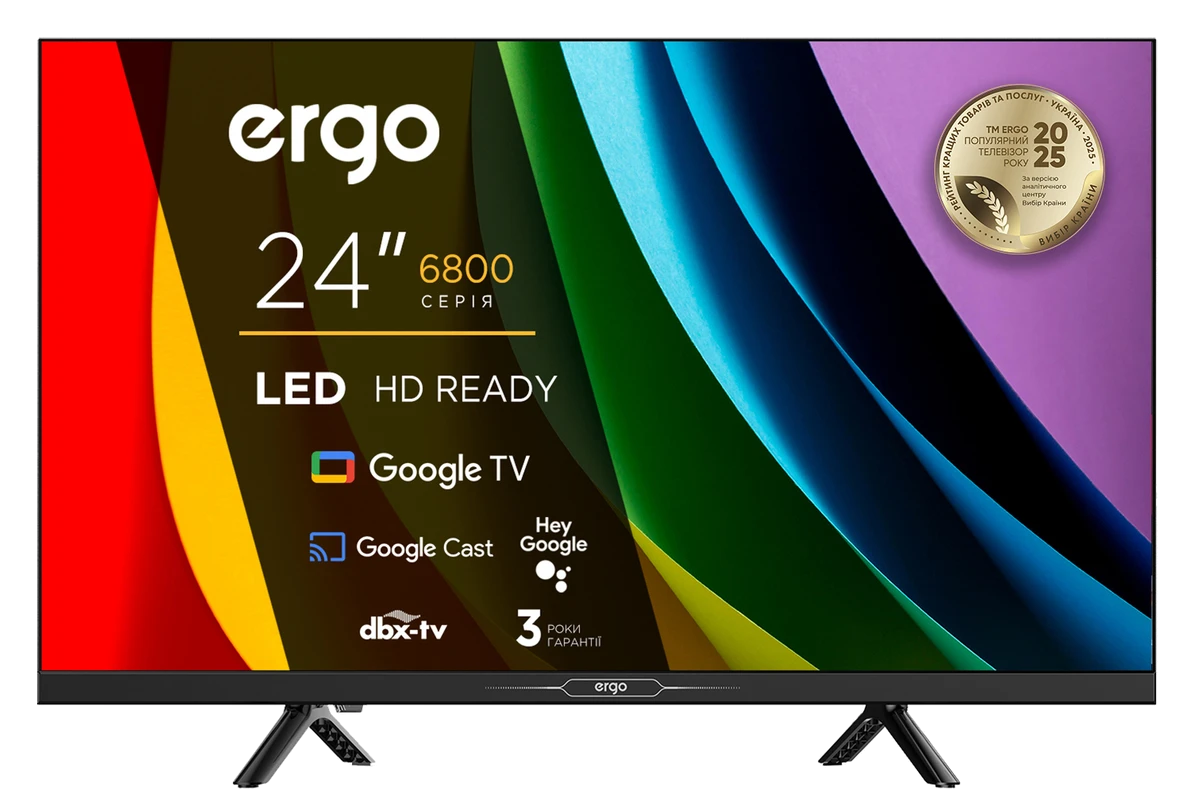 Телевізор ERGO 24JHS6800 рідкокристалічний