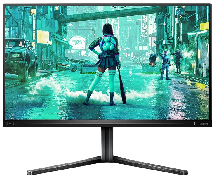 Монiтор TFT PHILIPS 24.5" 25M2N3200U/00 IPS 300Hz 350nit 2*HDMI DP Pivot G-Sync Dark Grey
