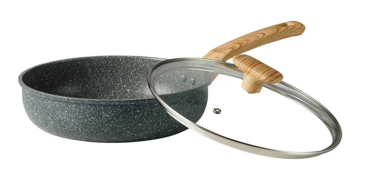 Сковорода BRAVO CHEF глибока з кришкою 24 см (BC-1102-24 HL)