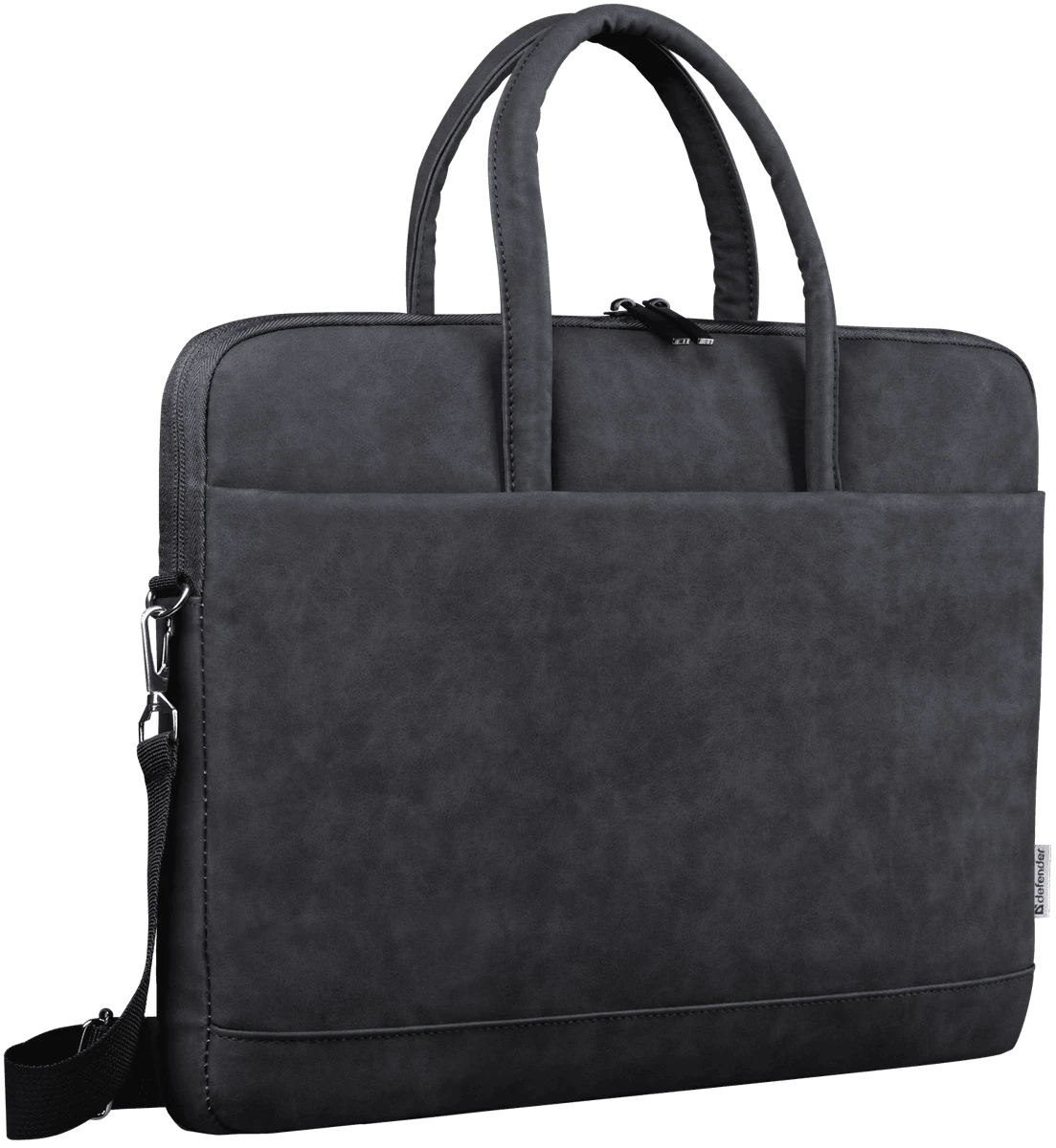 IT cумки DEFENDER (26130) Trendy 15-16" PU шкіра, кишеня, чорний
