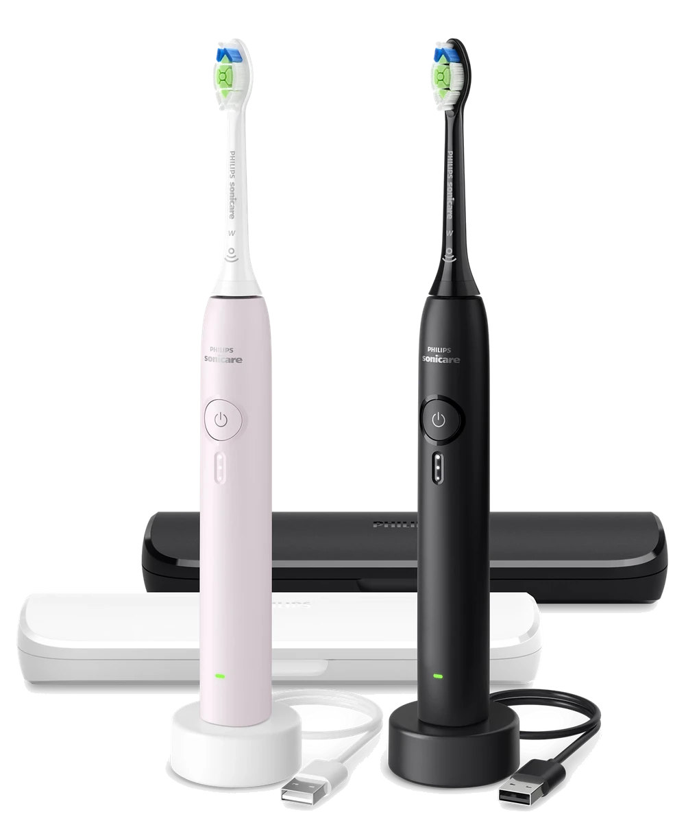 Зубна електрощітка PHILIPS Набір електричних зубних щіток Sonicare HX4072/42 серії 3100