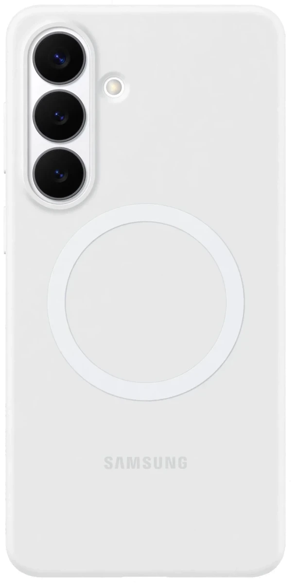 Чохол для смартф. SAMSUNG S26 Plus Silicone Magnet Case EF-ES947CWEGWW / White