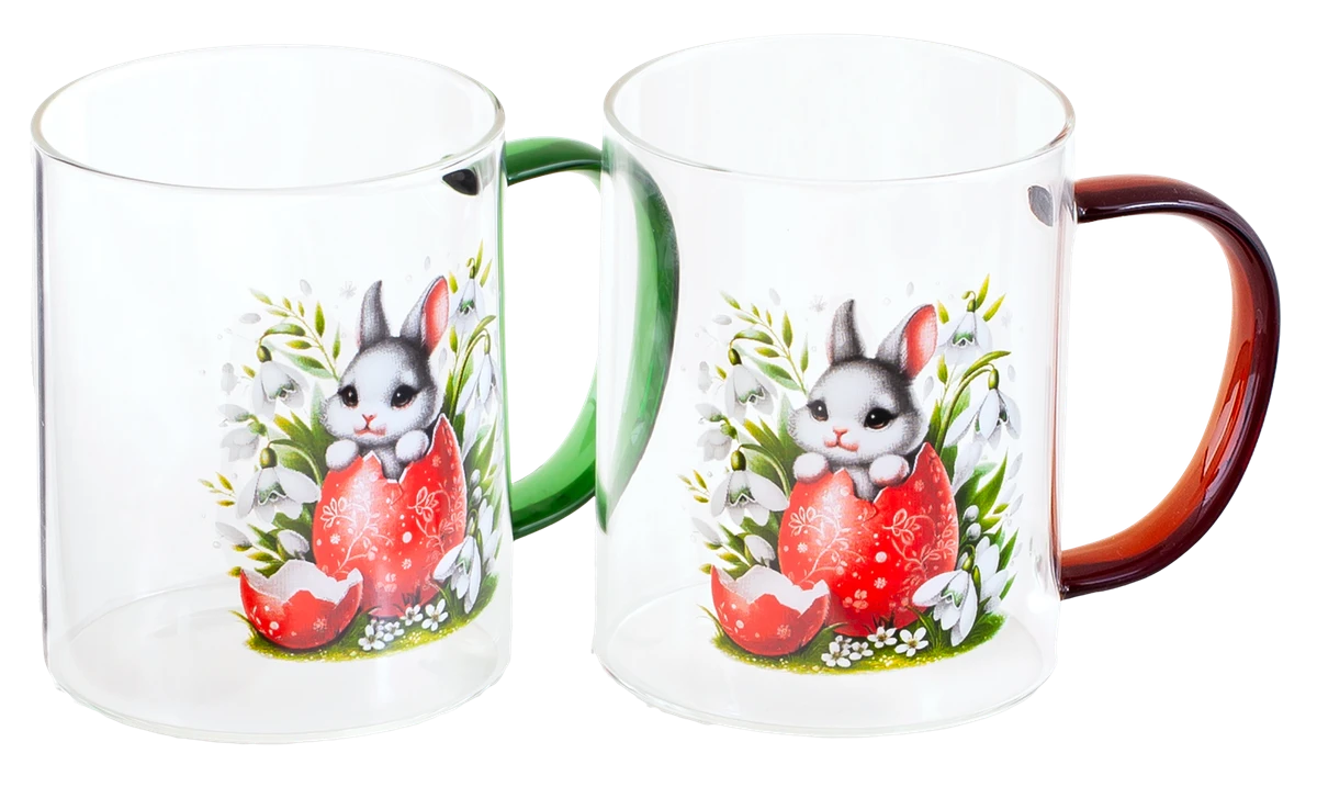 Чашка VIVA EASTER RABBIT A /НАБІР/ 2X430 мл / в уп. (BCR80100H)