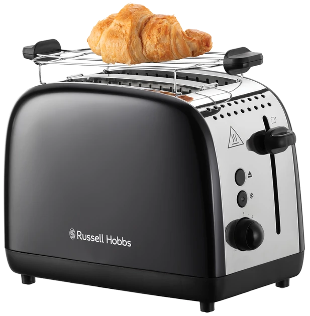 Тостер RUSSELL HOBBS Colours Plus 26550-56, чорний