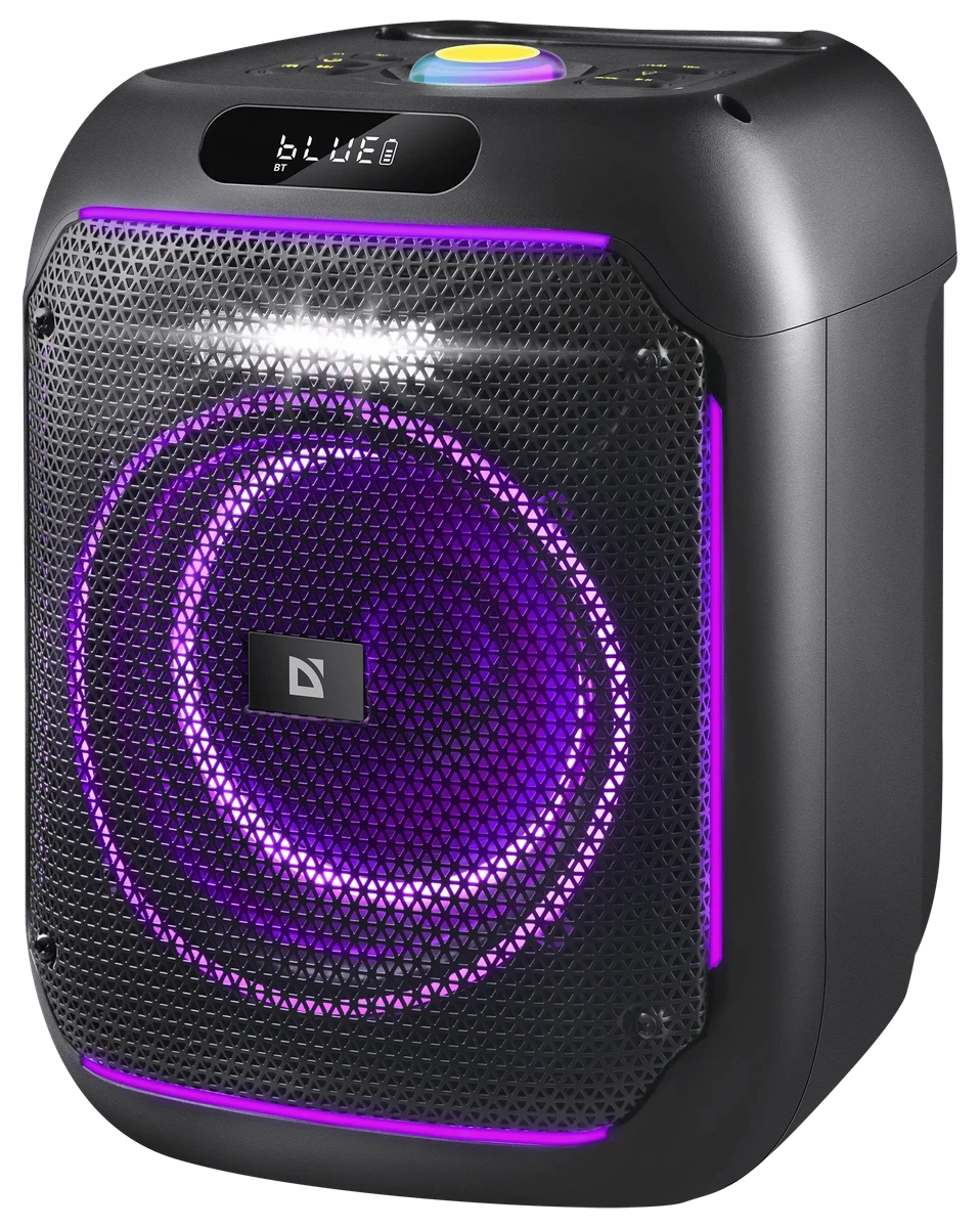 Портативна акустика DEFENDER (65265) Beatbox 65 65Вт, BT/FM/USB/TF/AUX/TWS, чорний