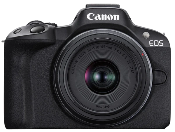 Цифрова камера CANON EOS R50 + RF-S 18-45 IS STM + RF 75-300 Black