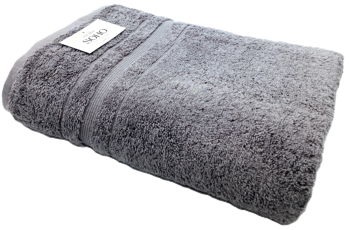 Текстиль банний SOHO Рушник 50*90 бавовна 100% Fox Gray